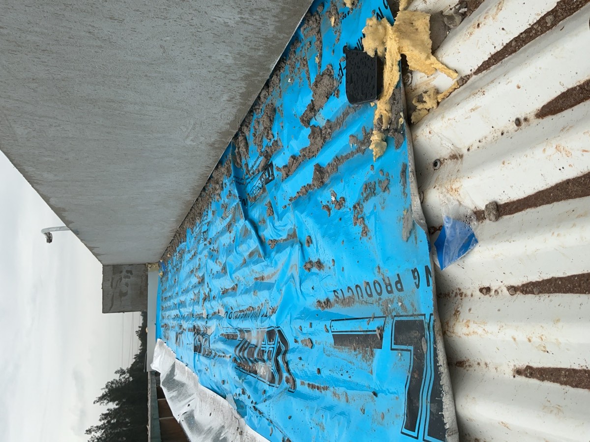 Roof area not complete, recorded during a lock-up inspection in Austral