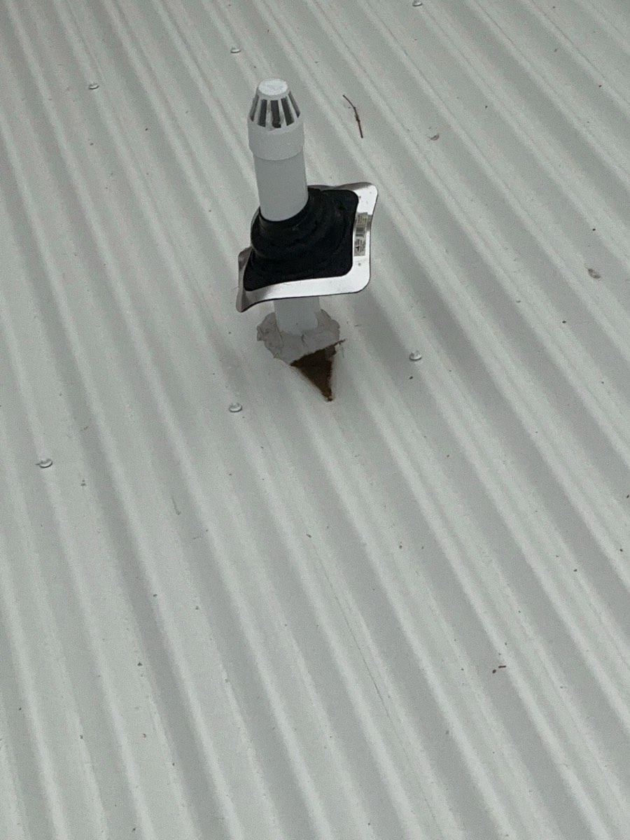 Seal around penetration, recorded during a lock-up inspection in Austral